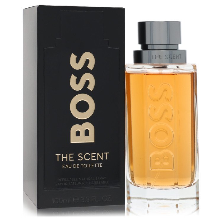 Boss The Scent (Men) By Hugo Boss Eau De Toilette Refillable Spray 3.3 Oz (Men) - Rochan Shop