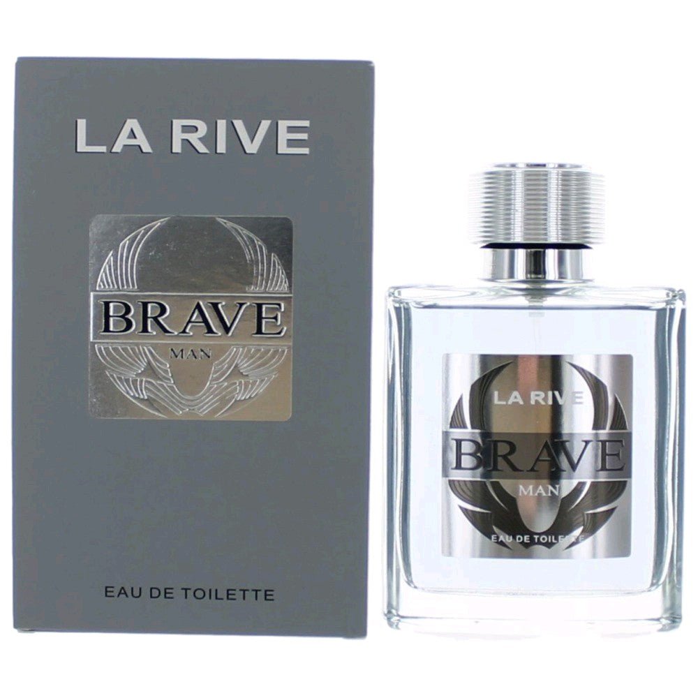 Brave Man By La Rive, 3.4 Oz Edt Spray For Men - Rochan Shop