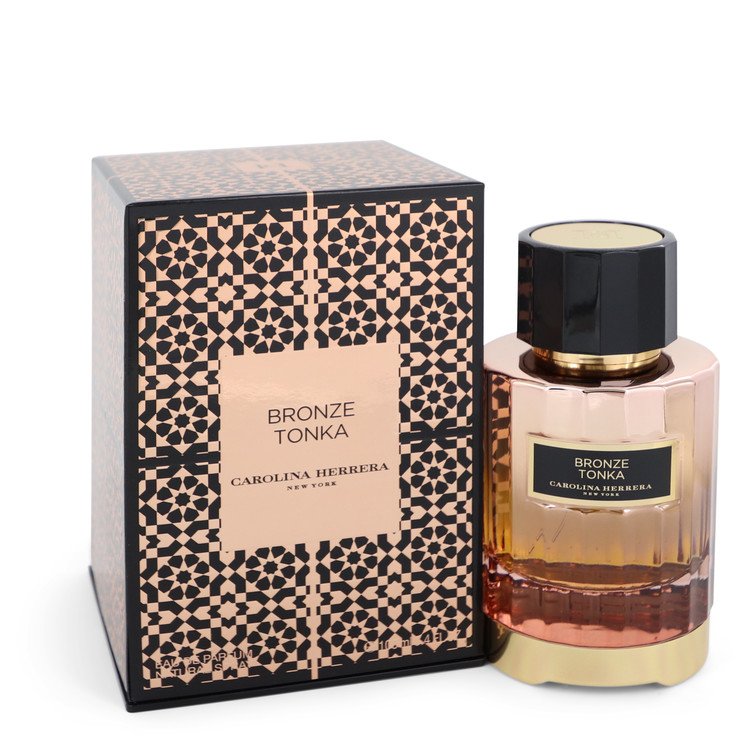 Bronze Tonka By Carolina Herrera Eau De Parfum Spray (Unisex) 3.4 Oz (Men) - Rochan Shop