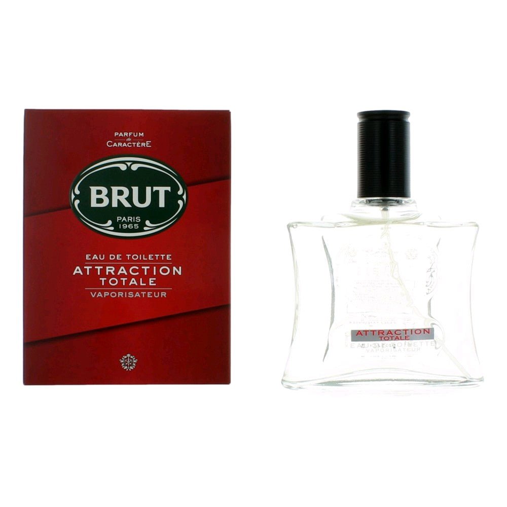 Brut Attraction Totale By Brut, 3.4 Oz Edt Spray For Men - Rochan Shop