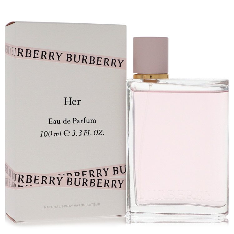 Burberry Her By Burberry Eau De Parfum Spray 3.4 Oz (Women)
