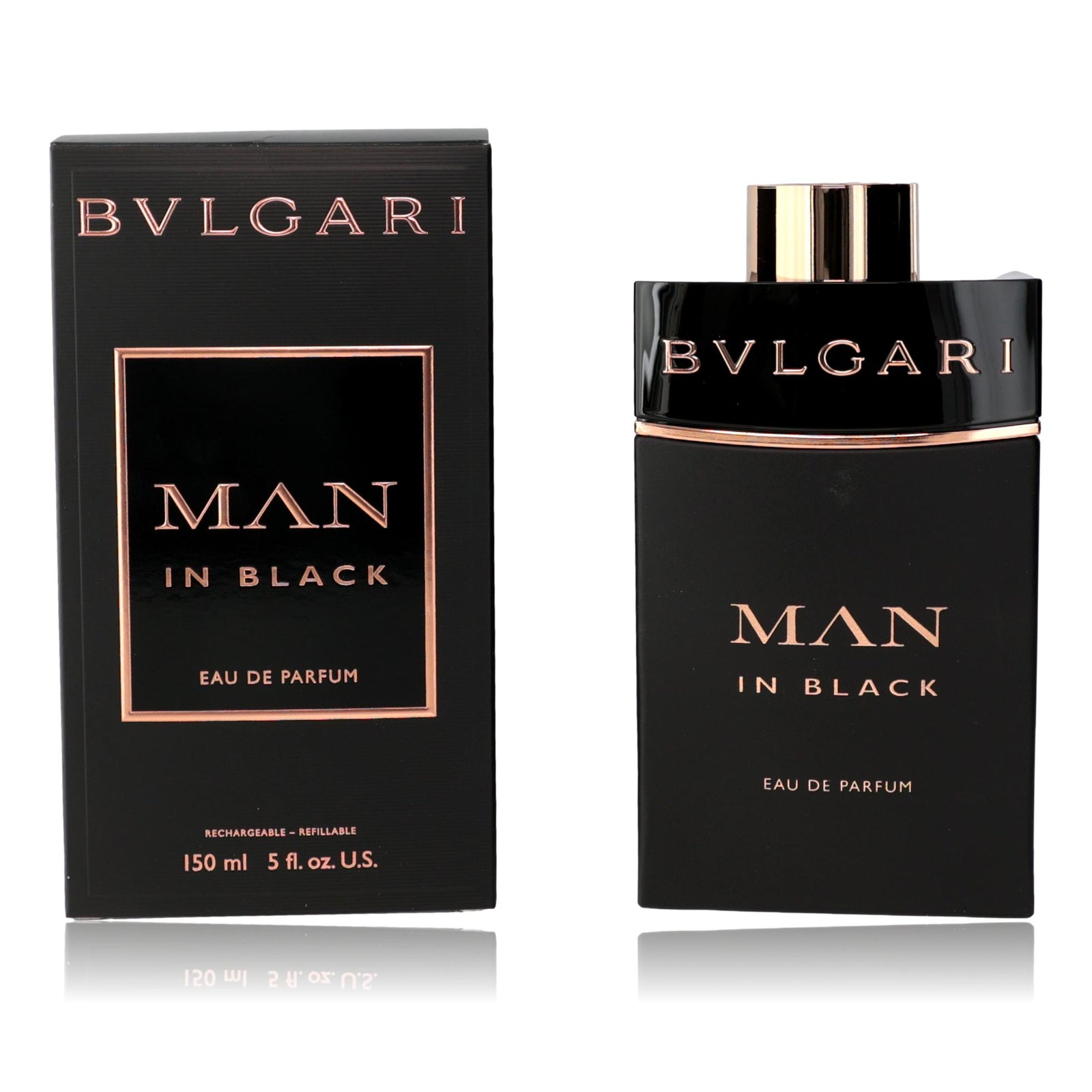 Bvlgari Man In Black By Bvlgari, 5 Oz Edp Spray For Men - Rochan Shop