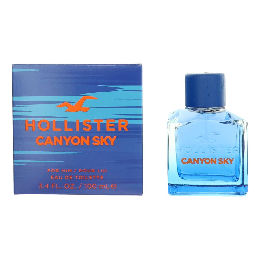 Canyon Sky By Hollister, 3.4 Oz Edt Spray For Men - Rochan Shop