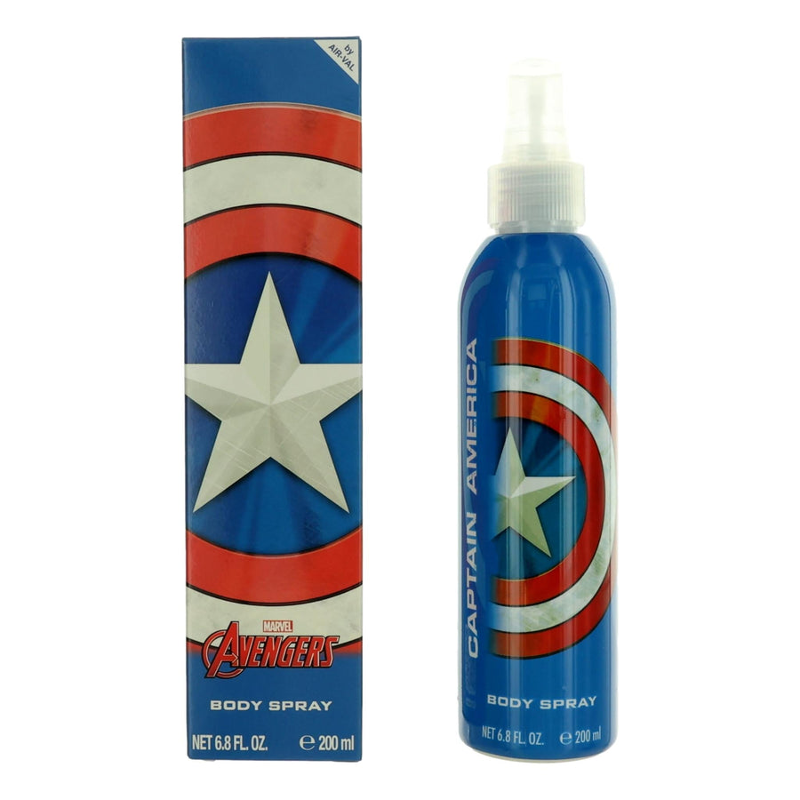Captain America By Marvel, 6.8 Oz Body Spray For Kids - Rochan Shop
