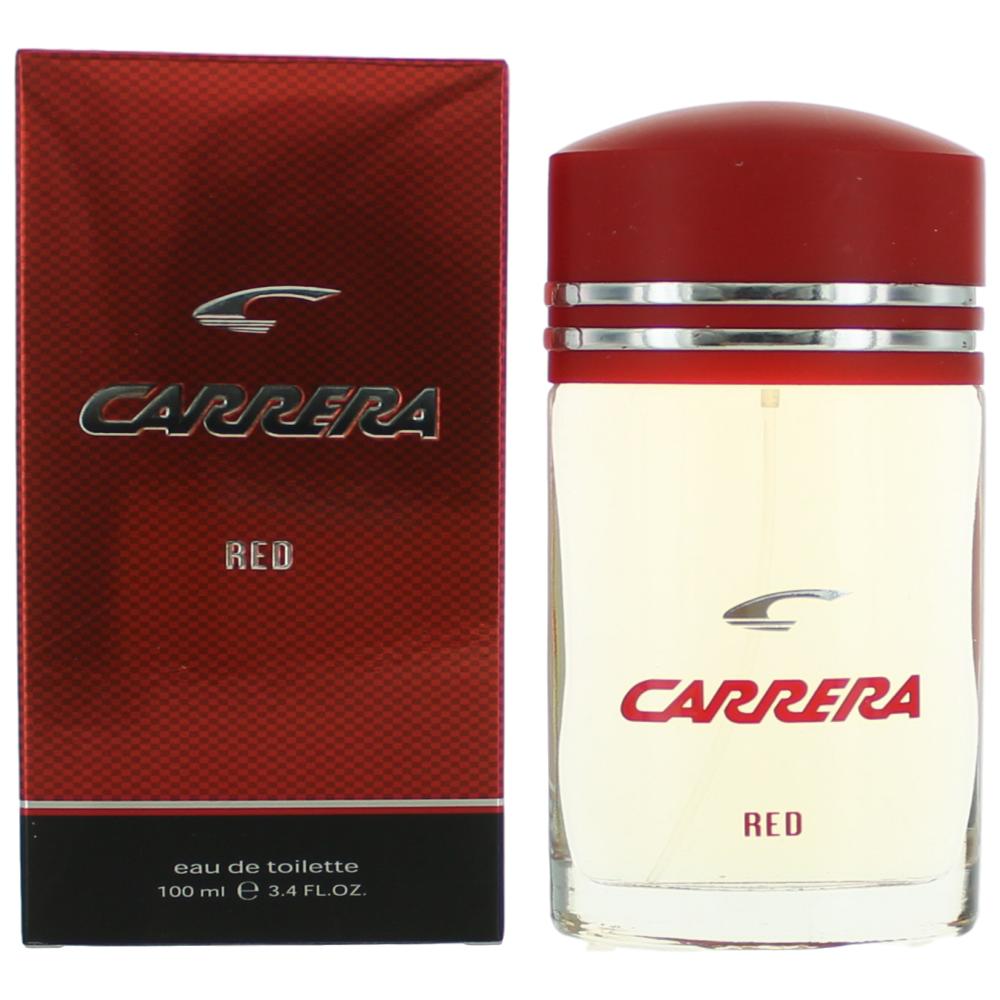 Carrera Red By Carrera, 3.4 Oz Edt Spray For Men - Rochan Shop