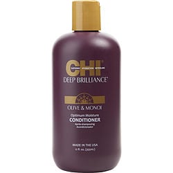 Chi By Chi Deep Brilliance Olive & Monoi Optimum Moisture Conditioner (Unisex) - Rochan Shop