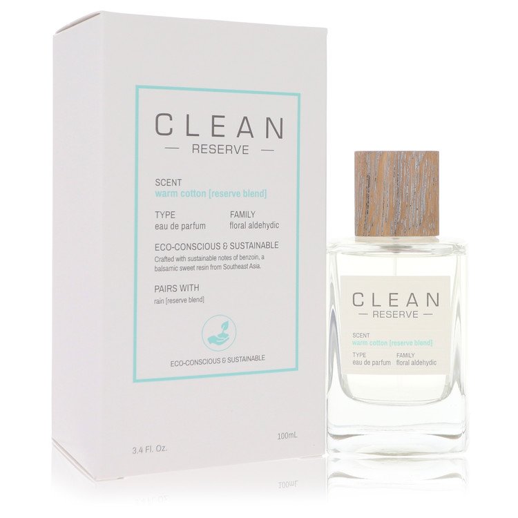 Clean Reserve Warm Cotton By Clean Eau De Parfum Spray 3.4 Oz (Women)