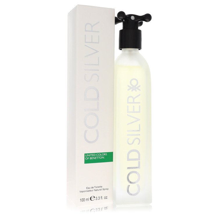 Cold Silver Eau De Toilette Spray By Benetton (Men) - Rochan Shop