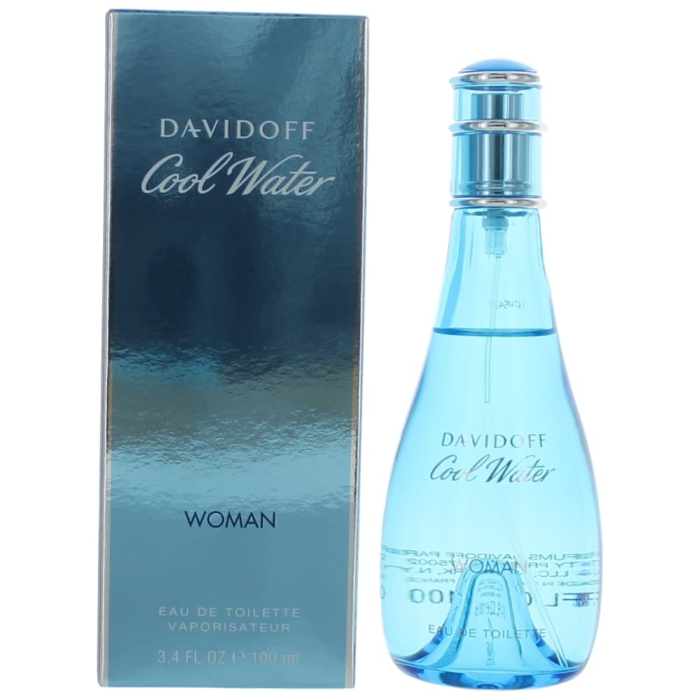 Cool Water By Davidoff, 3.4 Oz Edt Spray For Women - Rochan Shop