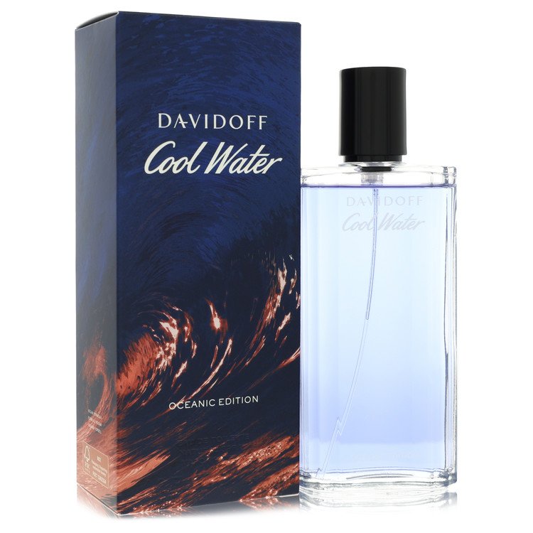 Cool Water Oceanic By Davidoff Eau De Toilette Spray 4.2 Oz (Men) - Rochan Shop
