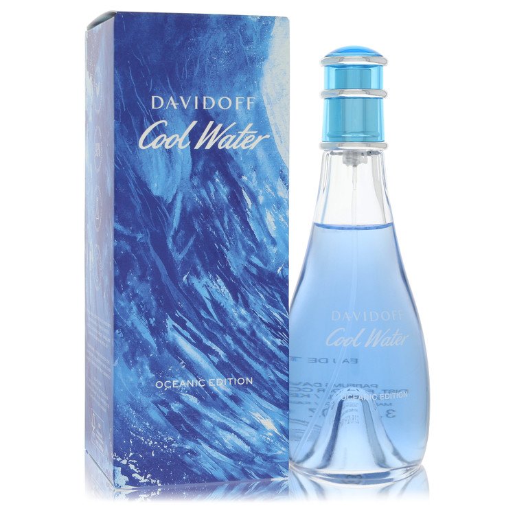 Cool Water Oceanic Edition By Davidoff Eau De Toilette Spray 3.3 Oz (Women) - Rochan Shop