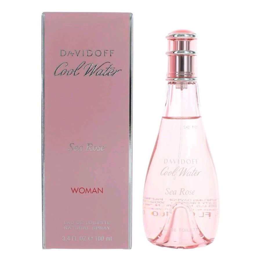 Cool Water Sea Rose By Davidoff, 3.4 Oz Edt Spray For Women - Rochan Shop