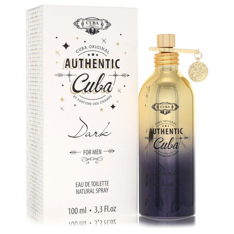Cuba Authentic Dark By Fragluxe Eau De Toilette Spray 3.3 Oz (Men) - Rochan Shop