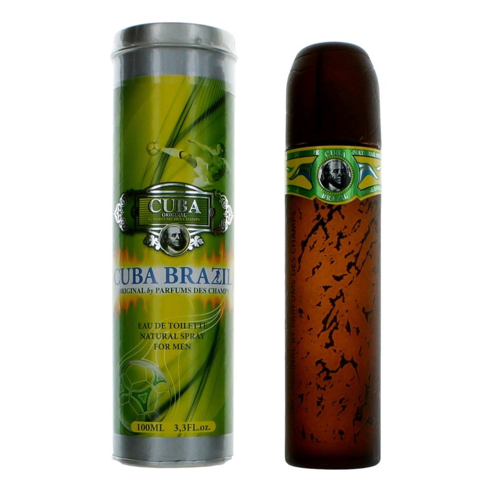 Cuba Brazil By Cuba, 3.3 Oz Edt Spray For Men - Rochan Shop