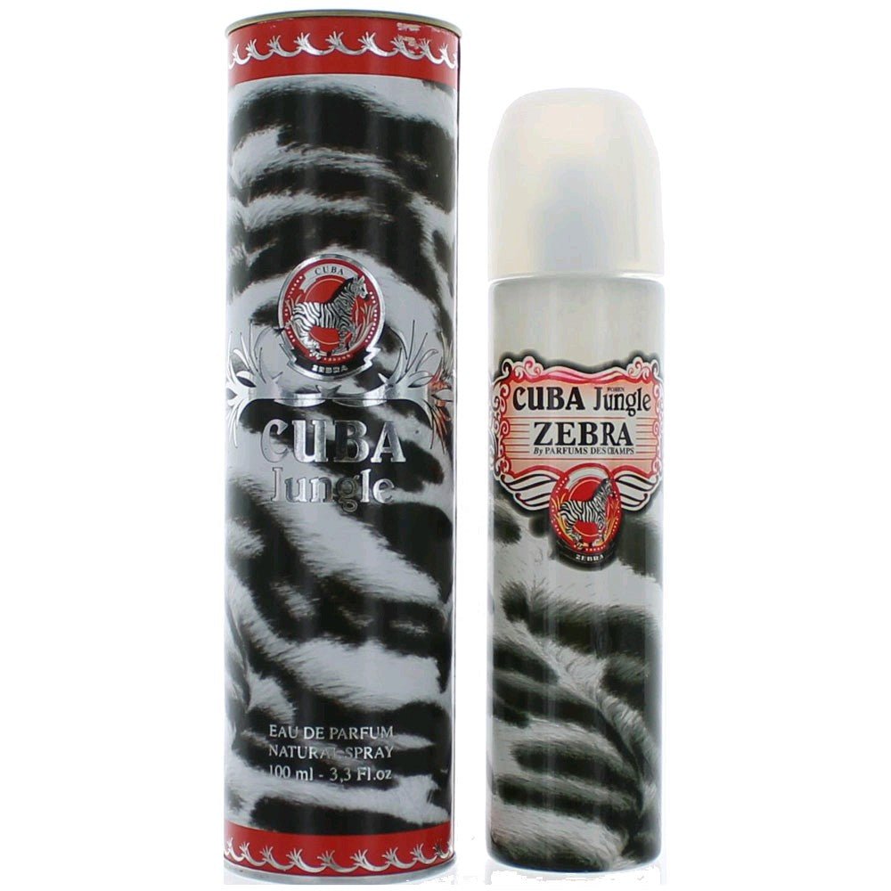 Cuba Jungle Zebra By Cuba, 3.3 Oz Edp Spray For Women - Rochan Shop