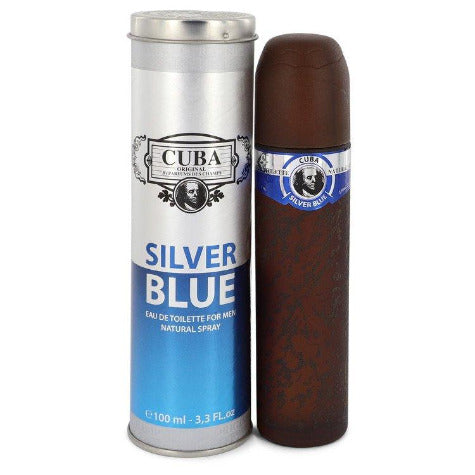 Cuba Silver Blue Eau De Toilette Cuba (Men) - Rochan Shop