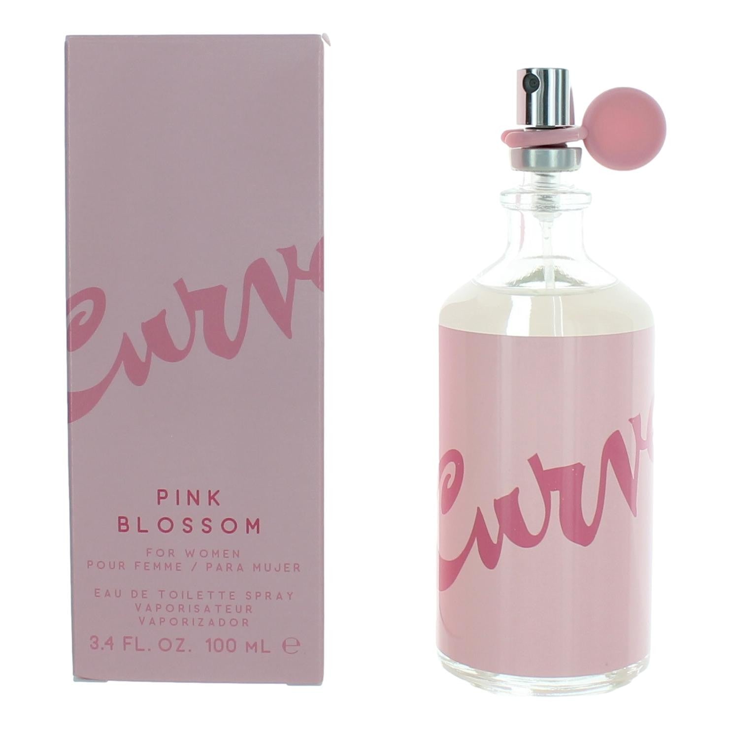 Curve Pink Blossom By Liz Claiborne, 3.4 Oz Edt Spray For Women - Rochan Shop