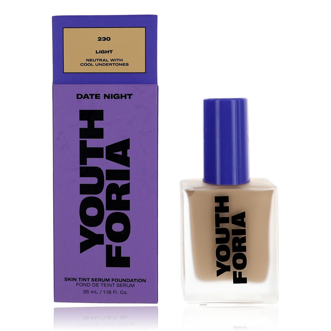Date Night By Youthforia, 1.18 Oz Skin Tint Serum Foundation 230 Light - Rochan Shop
