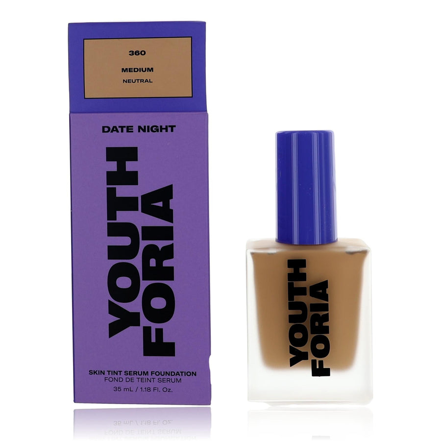 Date Night By Youthforia, 1.18 Oz Skin Tint Serum Foundation 360 Medium - Rochan Shop
