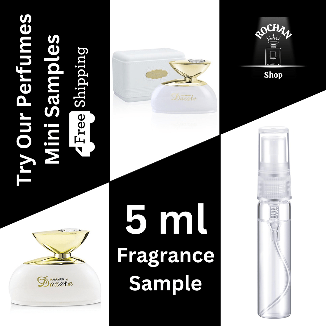 Dazzle By Al Haramain Eau De Parfum Spray 5 ml Sample (Women) - Rochan Shop
