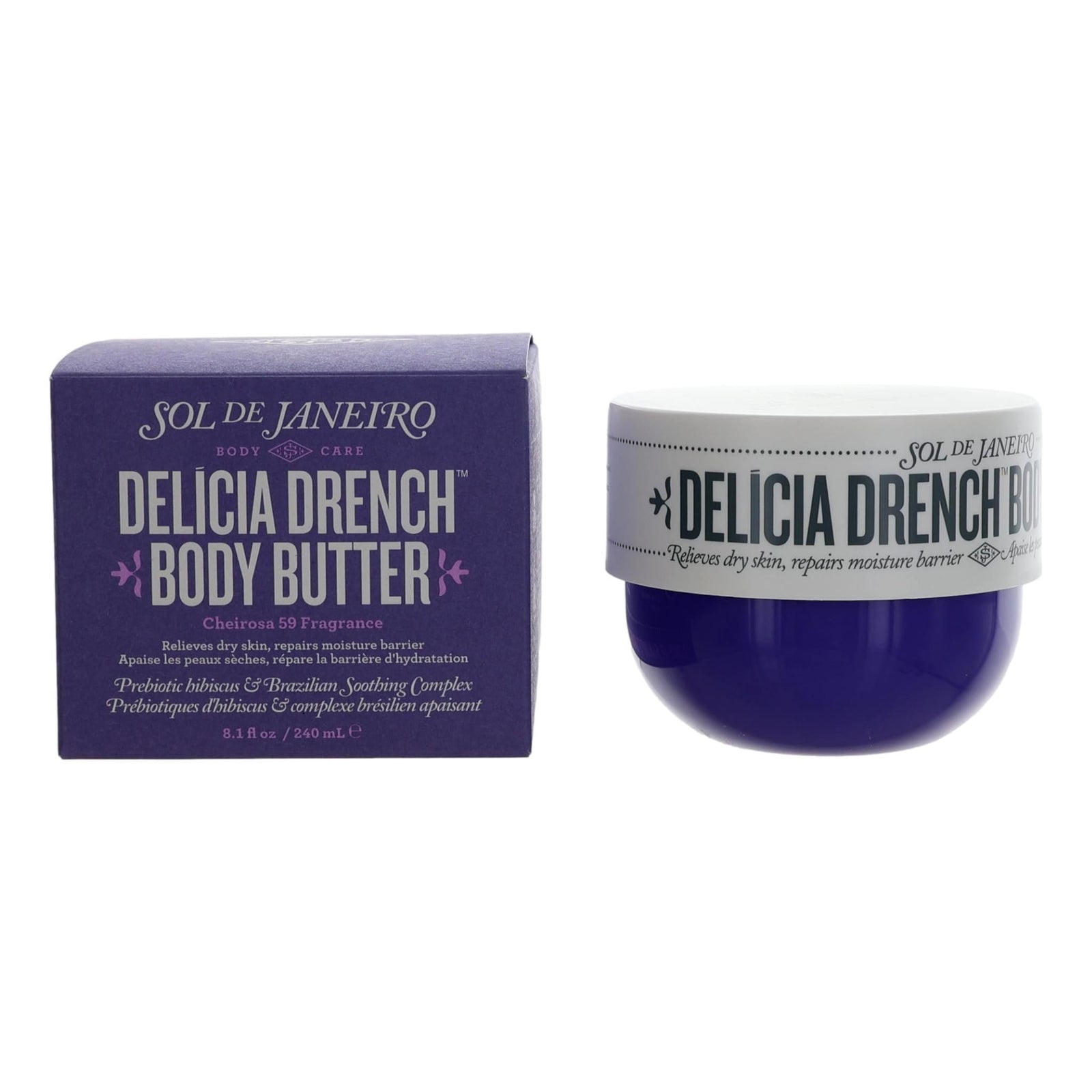Delicia Drench By Sol De Janeiro, 8 Oz Body Butter - Rochan Shop