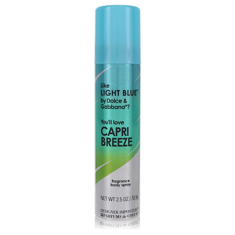 Designer Imposters Capri Breeze Body Spray By Parfums De Coeur (Women) - Rochan Shop