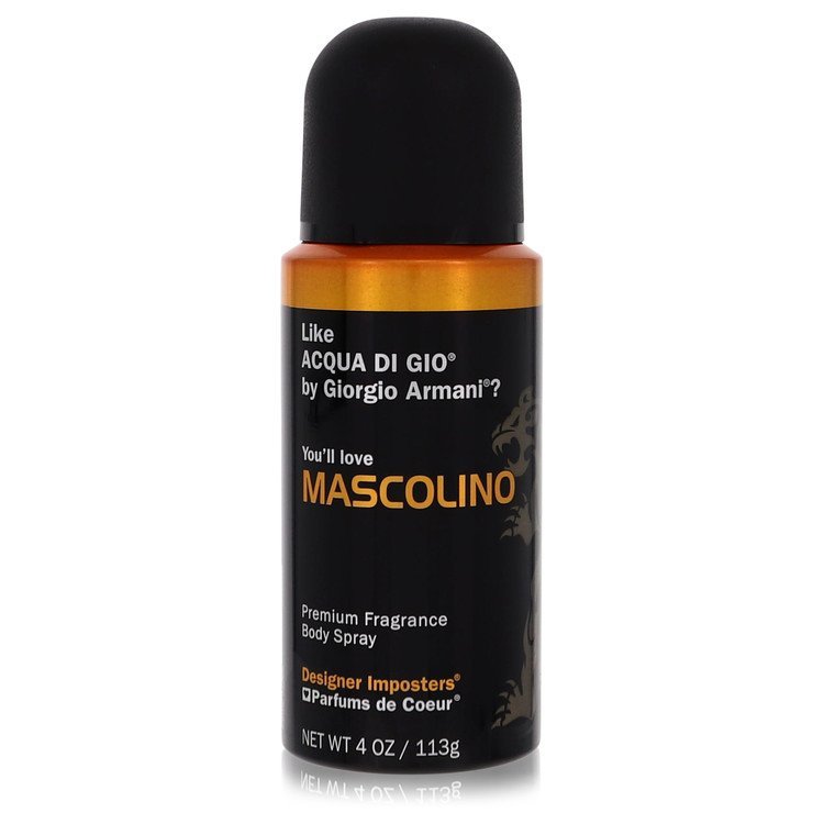 Designer Imposters Mascolino Body Spray By Parfums De Coeur (Men) - Rochan Shop