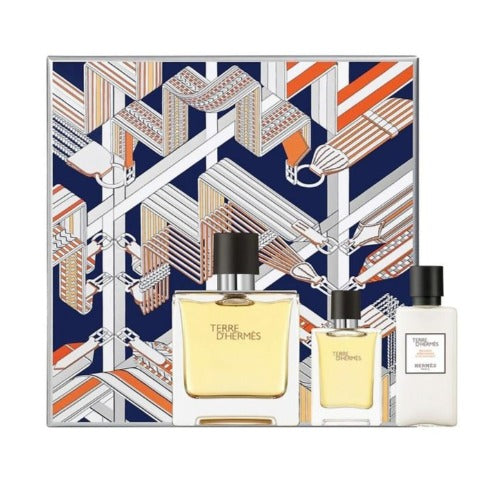 Terre D'hermes 3 Piece Gift Set Hermes Men's Gift Sets - Rochan Shop