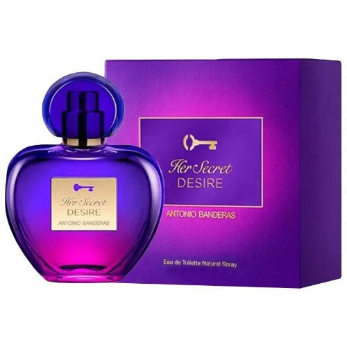 Her Secret Desire Eau De Toilette Antonio Banderas (Women) - Rochan Shop