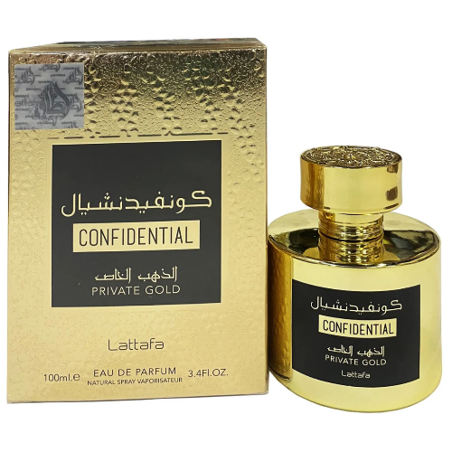 Lattafa Confidential Private Gold Eau De Parfum Lattafa (Men)