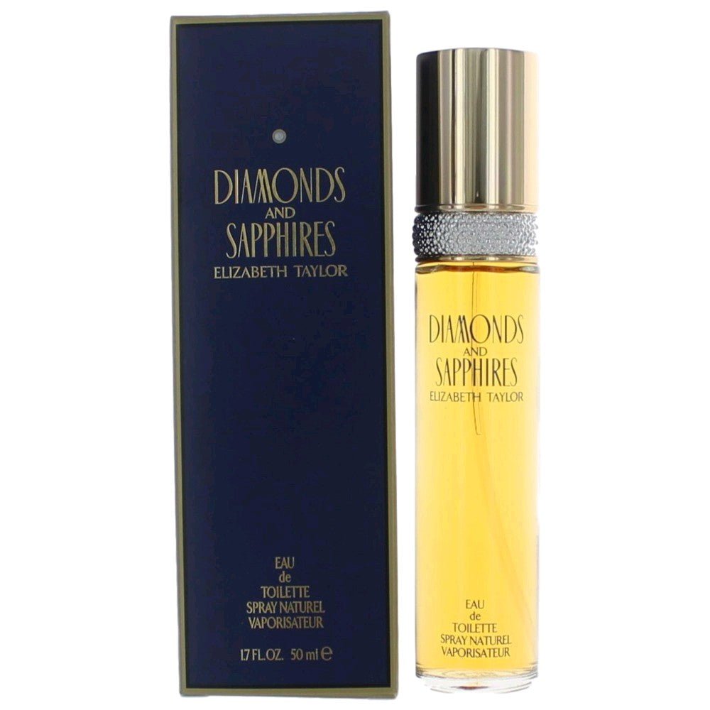 Diamonds & Sapphires By Elizabeth Taylor, 1.7 Oz Edt Spray For Women - Rochan Shop