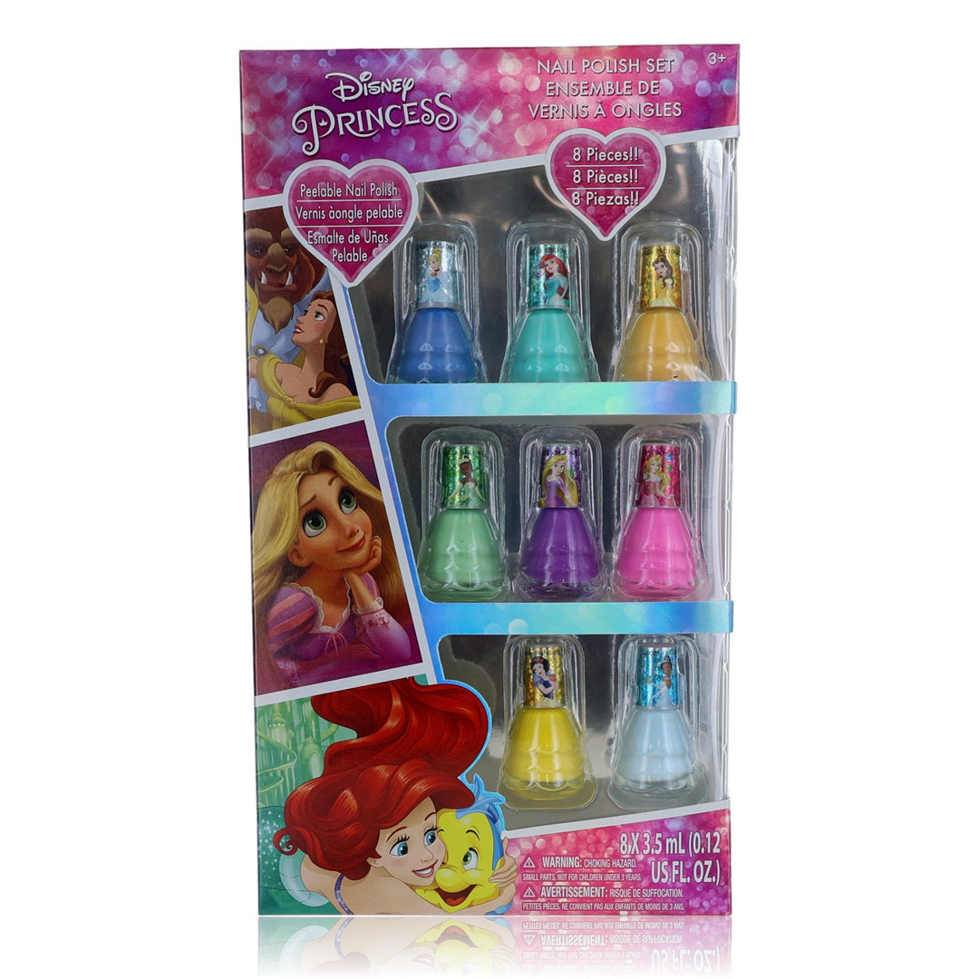 Disney Princess Nail Polish By Disney, 8 Pack For Kids - Rochan Shop