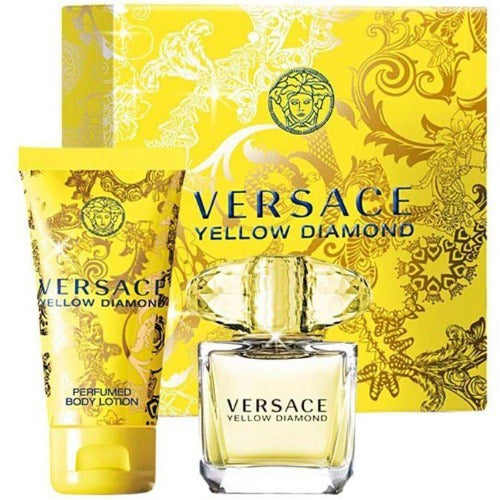 Versace Yellow Diamond 2 Piece Travel Gift Set Versace Women's Gift Sets - Rochan Shop