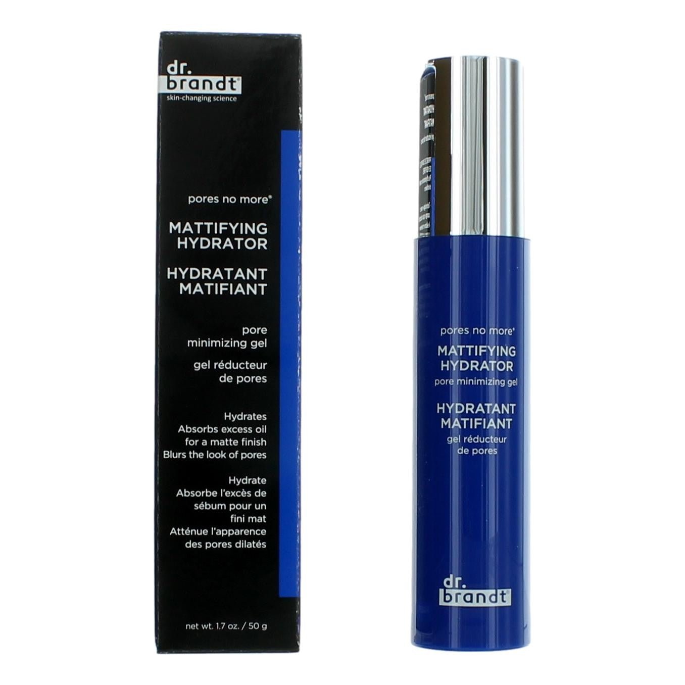 Dr. Brandt Pores No More Mattifying Hydrator, 1.7oz Pore Minimizing Gel - Rochan Shop