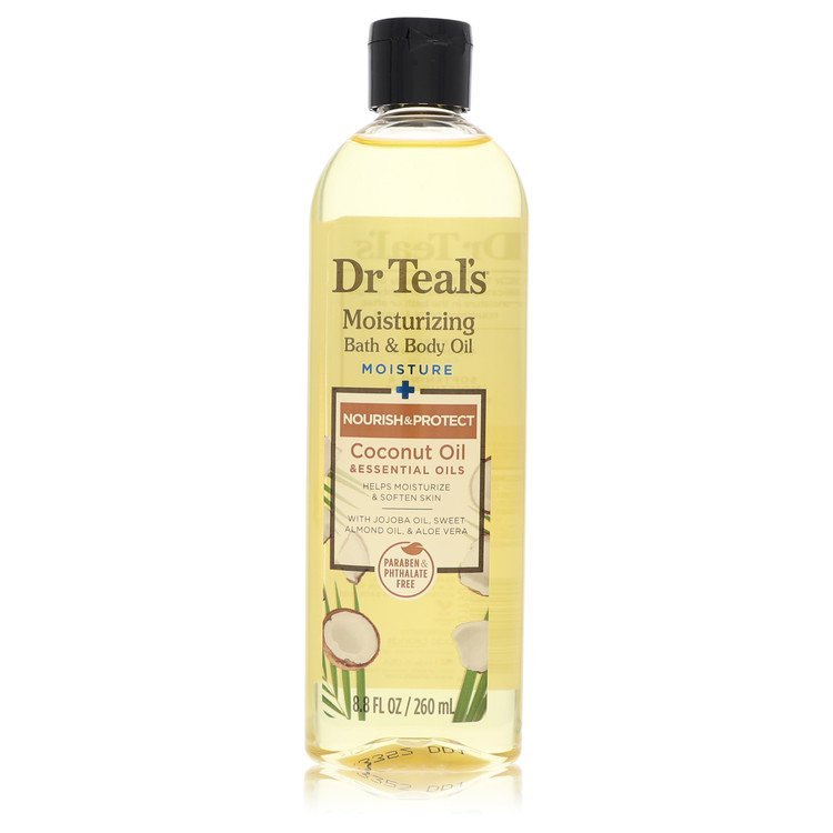 Dr Teal's Moisturizing Bath & Body Oil Nourishing Coconut Oil With Essensial Oils, Jojoba Oil, Sweet Almond Oil And Cocoa Butter By Dr Teal's (Women) - Rochan Shop