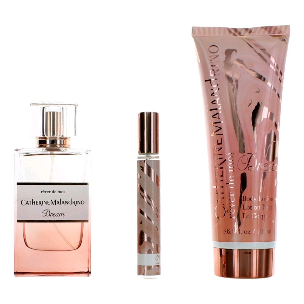 Dream By Catherine Malandrino, 3 Piece Gift Set For Women - Rochan Shop