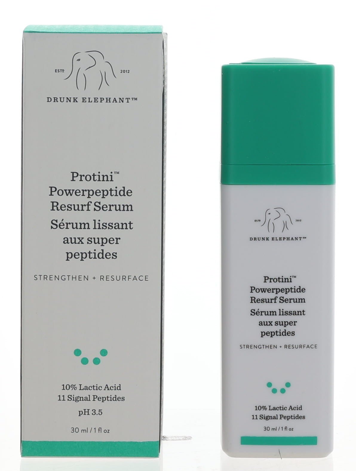 Drunk Elephant Protini Powerpeptide Resurf Serum, 1oz Facial Serum - Rochan Shop