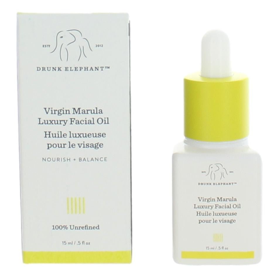 Drunk Elephant Virgin Marula Luxury Facial Oil, .5oz Facial Oil - Rochan Shop