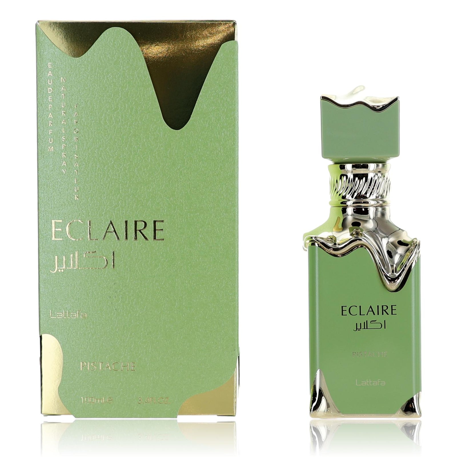 Eclaire Pistache By Lattafa, 3.4 Oz Edp Spray For Unisex - Rochan Shop