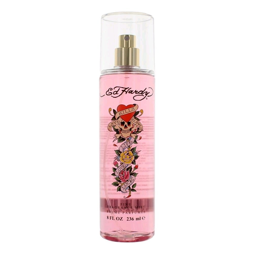 Ed Hardy By Christian Audigier, 8 Oz Fine Fragrance Mist For Women - Rochan Shop