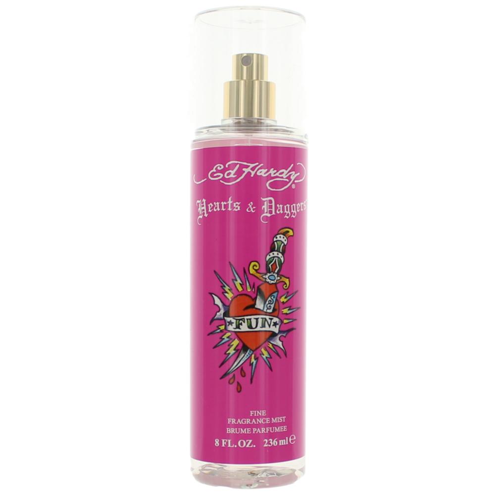 Ed Hardy Hearts & Daggers By Christian Audigier, 8oz Fine Fragrance Mist Women - Rochan Shop