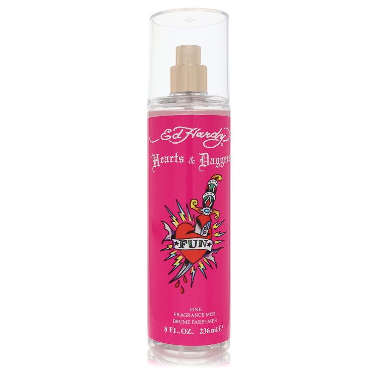 Ed Hardy Hearts & Daggers By Christian Audigier Body Mist 8.0 Oz (Women) - Rochan Shop