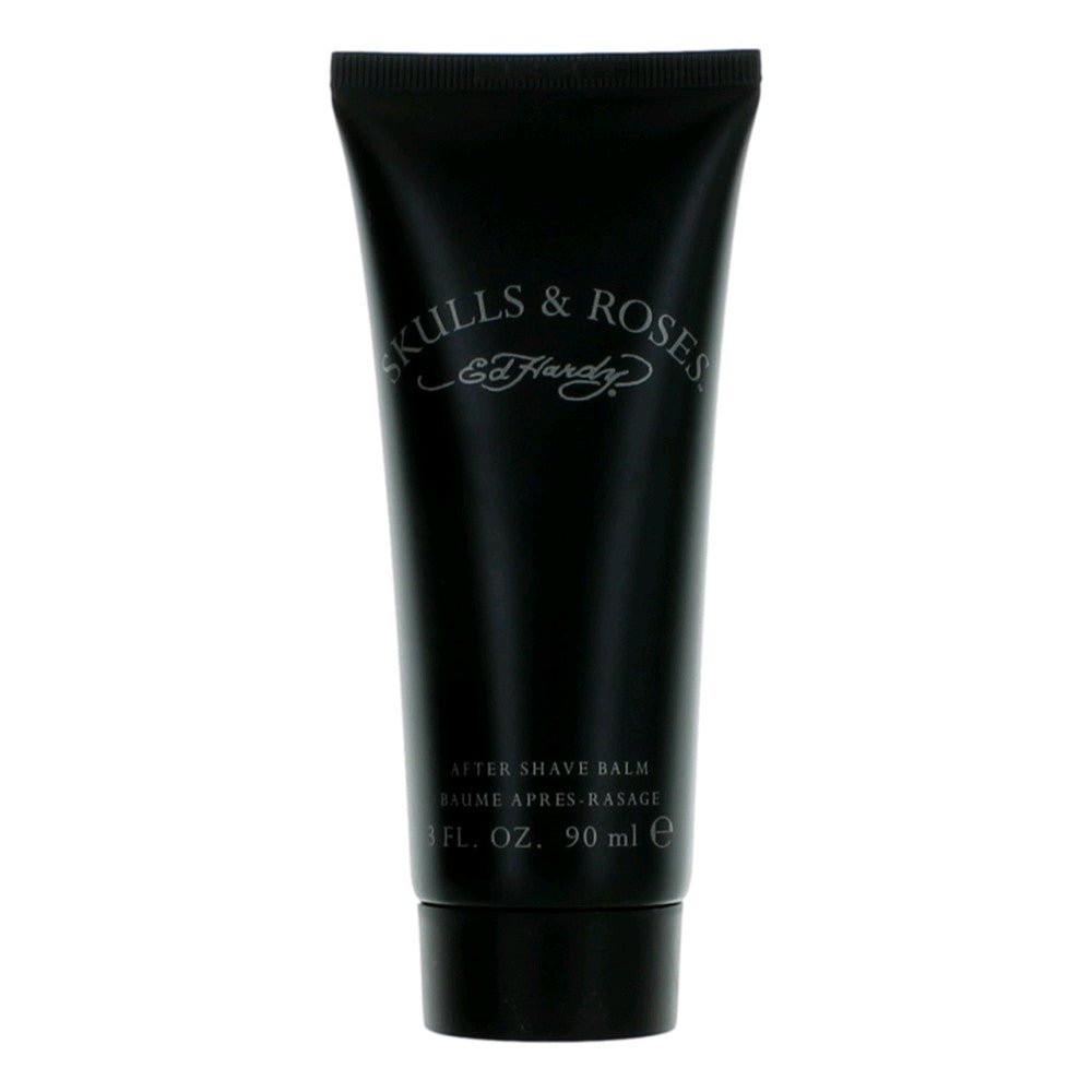 Ed Hardy Skulls & Roses By Ed Hardy, 3 Oz After Shave Balm Fo Men - Rochan Shop