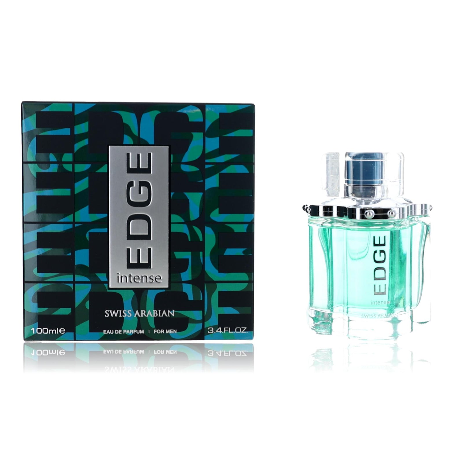 Edge Intense By Swiss Arabian, 3.4 Oz Edp Spray For Men - Rochan Shop