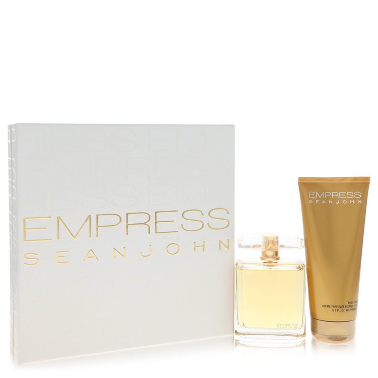 Empress By Sean John Gift Set 3.4 Oz Eau De Parfum Spray + 6.7 Oz Body Cream (Women) - Rochan Shop
