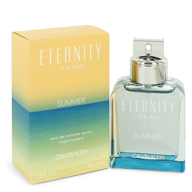 Eternity Summer By Calvin Klein Eau De Toilette Spray (2019) 3.3 Oz (Men) - Rochan Shop