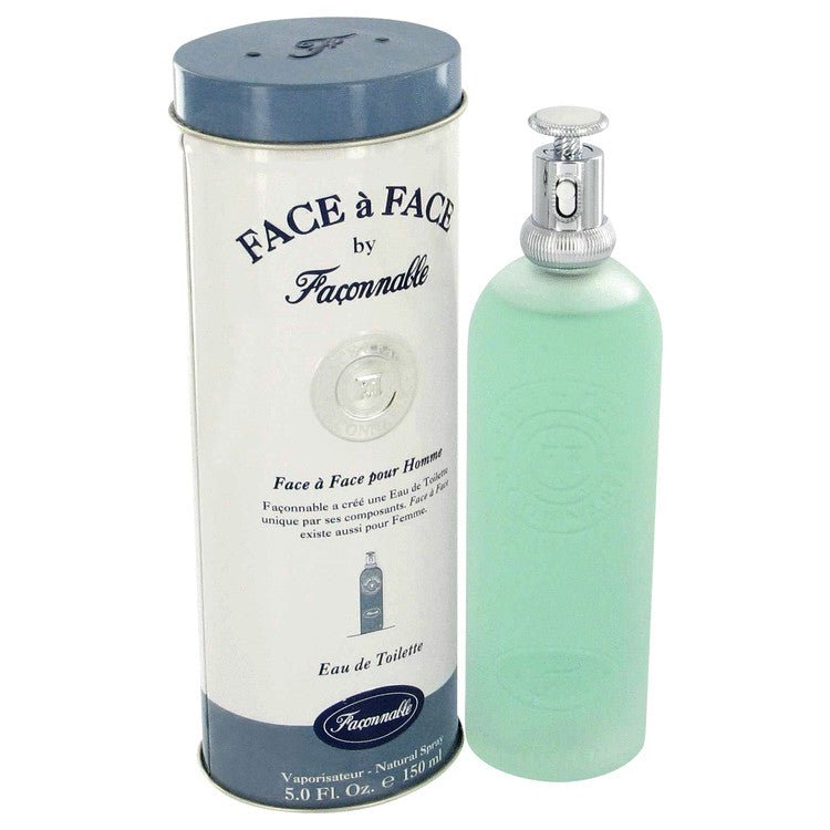 Face A Face By Faconnable Gift Set 5 Oz Eau De Toilette Spray + 5 Oz Deodorant Spray + 3.3 Oz After Shave + 5 Oz Soap (Men) - Rochan Shop