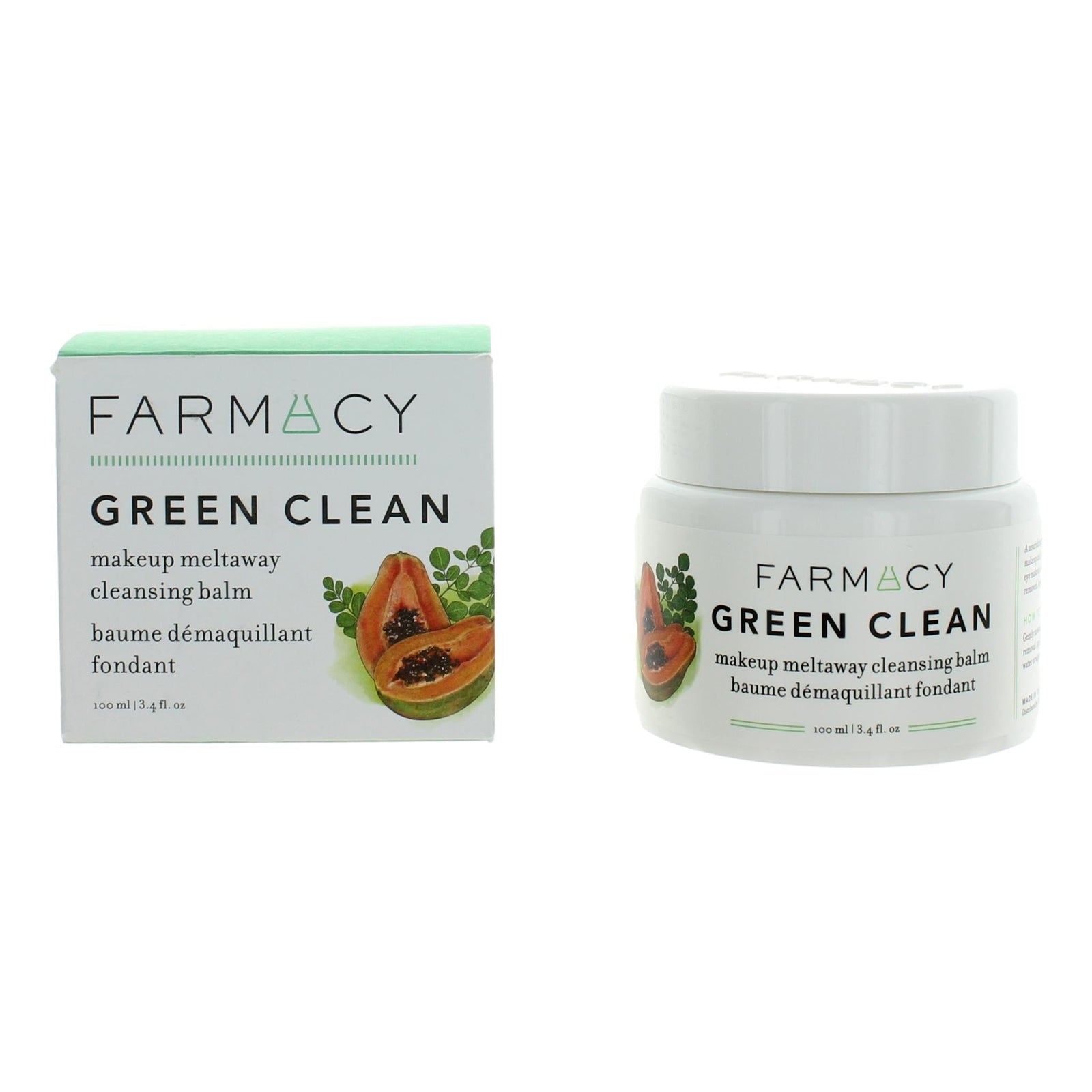Farmacy Green Clean By Farmacy, 3.4oz Makeup Meltaway Cleansing Balm . - Rochan Shop