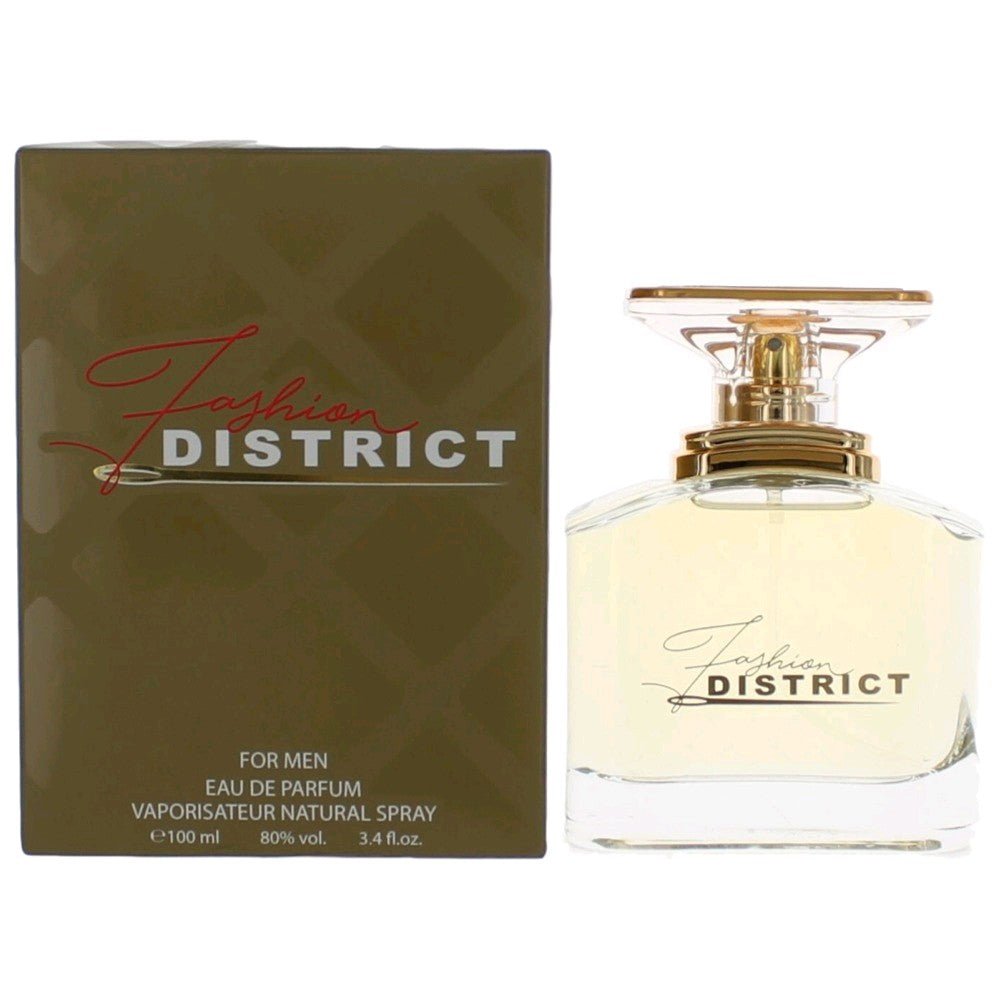 Fashion District By Fashion District, 3.4 Oz Edp Spray For Men - Rochan Shop