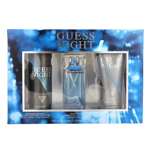 Guess Night 3 Piece Gift Set Guess Men's Gift Sets - Rochan Shop